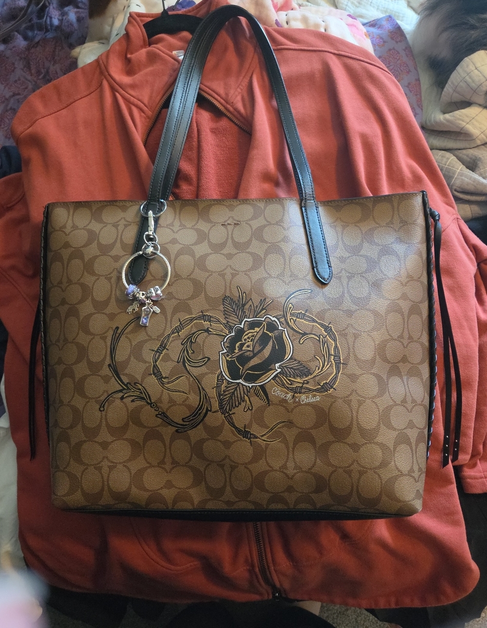 Coach & Chelsea Chaplain Large Tote